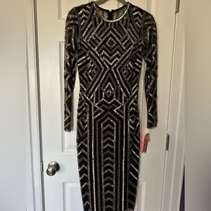 NWT Gianni Bini Beaded Holiday Party Dress